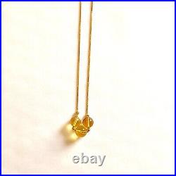 50%OFF / Golden Harmony Necklace, 18K Solid Yellow Gold Promotes Balance