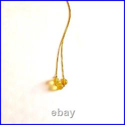 50%OFF / Golden Harmony Necklace, 18K Solid Yellow Gold Promotes Balance