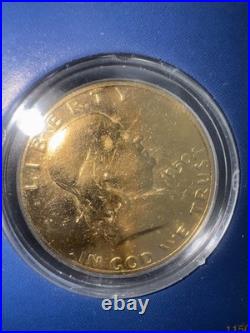 5 1950 A Year To Remember Historic Society Mint Coins 24 Kt. Gold Rare Vintage