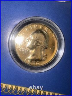 5 1950 A Year To Remember Historic Society Mint Coins 24 Kt. Gold Rare Vintage