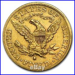 $5 Liberty Gold Half Eagle Coin (Cleaned) SKU #176538