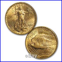 7-Coin $20 Saint-Gaudens Gold Double Eagle Date Set MS-63 NGC SKU#163239
