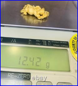 999% 24K Yellow Gold Pendant 3D Coin Link Lucky Pixiu 12.40GM (3200$) 999% 24K Yellow Gold Pendant 3D Coin Link Lucky Pixiu 12.40GM (3200$)