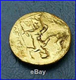 ALEXANDER III the GREAT 307BC Tyre Ancient Gold Greek Coin