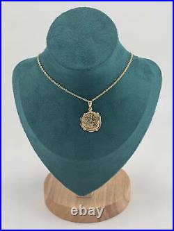 ATOCHA SHIPWRECK GOLD COIN PENDANT HANDMADE WITH 14k SOLID GOLD ATOCHA SHIPWRECK GOLD COIN PENDANT HANDMADE WITH 14k SOLID GOLD