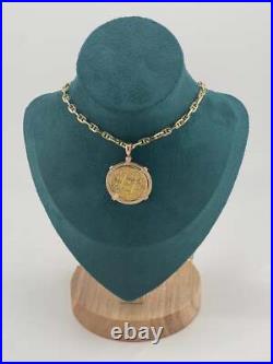 ATOCHA SHIPWRECK GOLD COIN PENDANT HANDMADE WITH 14k SOLID GOLD ATOCHA SHIPWRECK GOLD COIN PENDANT HANDMADE WITH 14k SOLID GOLD