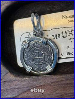 ATOCHA Solid Silver Coin Pendant ATOCHA Solid Silver Coin Pendant