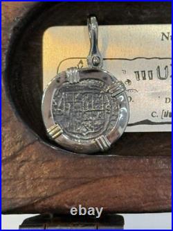 ATOCHA Solid Silver Coin Pendant ATOCHA Solid Silver Coin Pendant