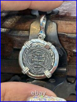 ATOCHA Solid Silver Coin Pendant ATOCHA Solid Silver Coin Pendant
