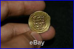A Very Beautiful 100% Authentic Old Ancient Islamic Gold Coin From Afghanistan