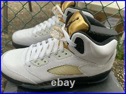 Air Jordan 5 Retro GS'Olympic' Metallic Gold 440888-133 SZ 7 NEW 100% AUTHENTIC