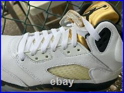 Air Jordan 5 Retro GS'Olympic' Metallic Gold 440888-133 SZ 7 NEW 100% AUTHENTIC