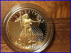 American Eagle Four (4) Gold Coin Proof Set 1994 With Box & Coa
