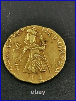 Ancient kushan rare gold coin 4 gram