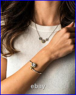 Athena & Owl Tetradrachm 14K Solid Gold Silver bracelet Ancient Greek Jewelry