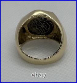 Atocha Coin Era 1598-1665 Genuine NGC 10K Solid Gold Custom Made Ring 15 GRAMS Atocha Coin Era 1598-1665 Genuine NGC 10K Solid Gold Custom Made Ring 15 GRAMS