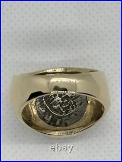 Atocha Coin Era 1598-1665 Genuine NGC 10K Solid Gold Custom Made Ring 15 GRAMS Atocha Coin Era 1598-1665 Genuine NGC 10K Solid Gold Custom Made Ring 15 GRAMS