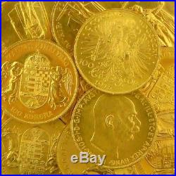 Austria 100 Corona Gold Coin 0.9802 Oz Random Date (Our Choice) AU/BU