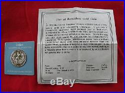 BELIZE $100 Star of Bethlehem Gold Coin Very Rare Mintage 400 Only Official Pack