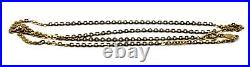 Balestra 18k Solid Yellow Gold Cable Chain 24 Necklace