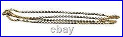 Balestra Cable Chain Necklace in 18k Solid Yellow Gold 24in