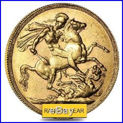 British Gold Sovereign Coin (Random Year)