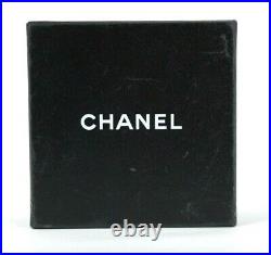 CHANEL Vintage Gold Metal Curb Chain Logo Coin Detail Triple Layer Belt