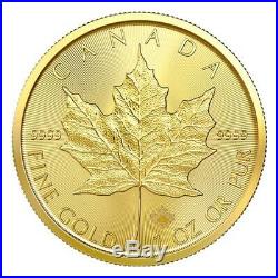 Canada 2020 RCM 1 oz Canadian Maple Leaf Solid Gold $50 Coin 99.99% Pure