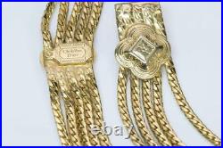 Christian Dior Multi Chain Tassel Waist Belt approx 26 length