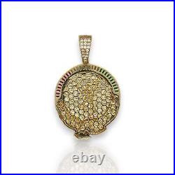 Coin Centenario Mexicano Pendant 14K Solid Gold