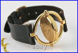 Corum 18k Yellow Gold $5 Half Eagle Quartz Coin Watch with Rotating Bezel