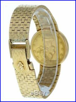 Corum 1901 Liberty $10 Coin & 18K Gold Bracelet 28.5mm Quartz Ladies Watch