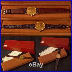 Corum $20 Dollar 1904 DOUBLE EAGLE Coin Watch 18/22K Solid Gold &18K Gold Buckle