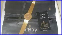 Corum $20 Double Eagle 1893 Gold Coin Watch 18K