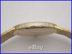 Corum $20 Yellow Gold 1899 Coin Watch On Gold Bracelet 22kt Gold Dial Mens Watch