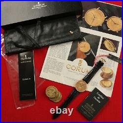 Corum Coin Liberty Head 1898 $20 Dollars 22/18K Gold Watch / HERITAGE FULL SET