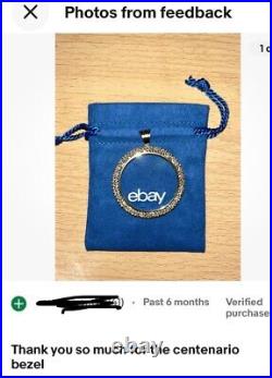 GOLd 14k Cuban Bezel 50 pesos pendant Mexico moneda centenario solid frame bisel GOLd 14k Cuban Bezel 50 pesos pendant Mexico moneda centenario solid frame bisel