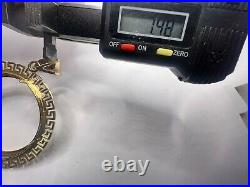 GOLd Bezel 50 pesos pendant 14k mexican centenario coin frame bisel SOLID oro