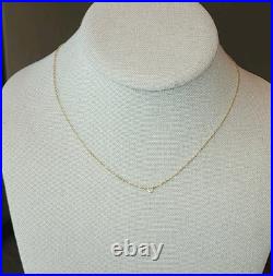 GORGEOUS AUTHENTIC TIFFANY 750 18k SOLID GOLD DIAMOND BY THE YARD NECKLACE $1125 GORGEOUS AUTHENTIC TIFFANY 750 18k SOLID GOLD DIAMOND BY THE YARD NECKLACE $1125