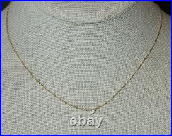 GORGEOUS AUTHENTIC TIFFANY 750 18k SOLID GOLD DIAMOND BY THE YARD NECKLACE $1125 GORGEOUS AUTHENTIC TIFFANY 750 18k SOLID GOLD DIAMOND BY THE YARD NECKLACE $1125