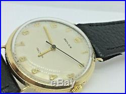 Gents 1966 Rolex precision 9ct solid gold with coin edge case (TAKE A L@@K)