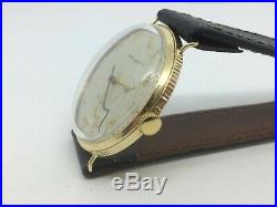 Gents 1966 Rolex precision 9ct solid gold with coin edge case (TAKE A L@@K)