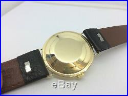 Gents 1966 Rolex precision 9ct solid gold with coin edge case (TAKE A L@@K)