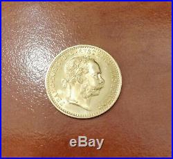 Gold Coin Austria 1 Dukat 1915 Franz Joseph I