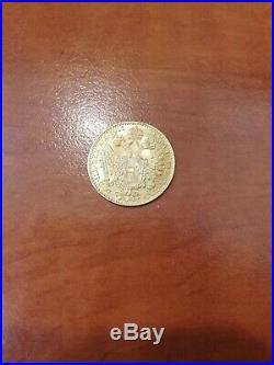 Gold Coin Austria 1 Dukat 1915 Franz Joseph I
