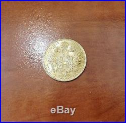 Gold Coin Austria 1 Dukat 1915 Franz Joseph I