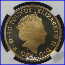 Great Britain UK 2016 Britannia 3 Coin £50 £25 £10 Gold Proof Set NGC 70