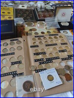 HUGE US Coin Collection over 100 pounds Solid gold, silver, 1850's to modern