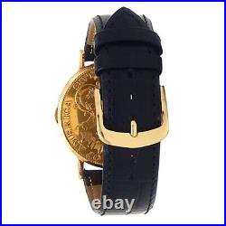 Jaeger-LeCoultre Vintage 20 Dollars Gold Coin 18k Yellow Gold Silver Men's Watch