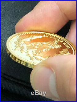 John Wick. 999 Gold Coin Same Coins In The Film, Solid Gold Marfione